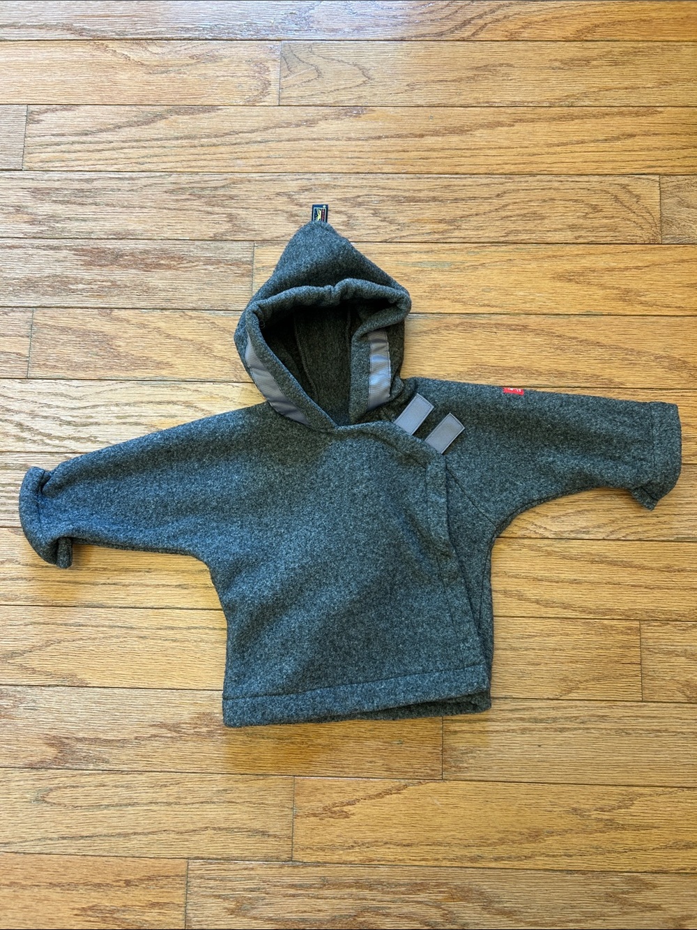 Kids Hooded Widgeon Jacket in Dark Gray